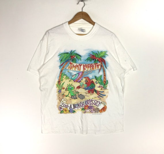 New Jimmy Buffett Tour 2017 Men/'s White T-Shirt Size S to 3XL