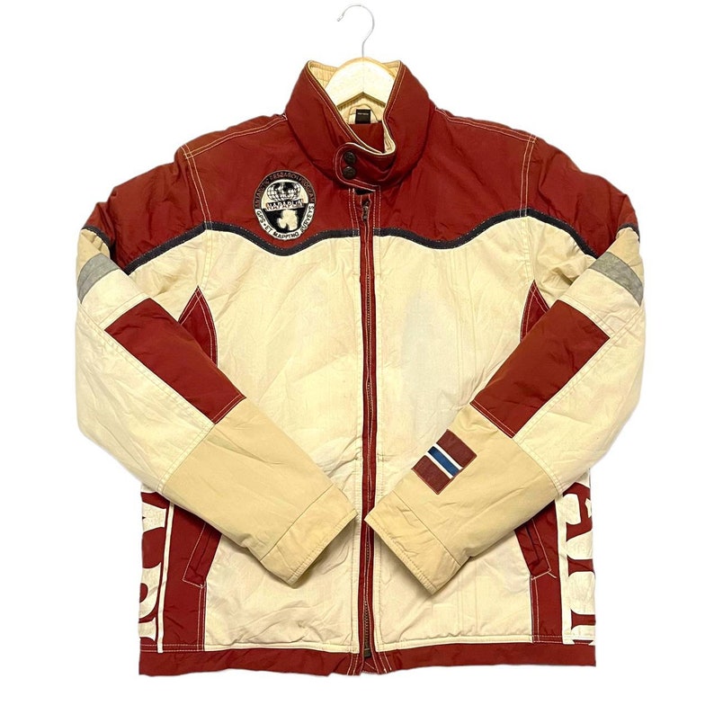 Napapijri Geographic Outdoor Gear Light Puffer Jacket Size - Etsy