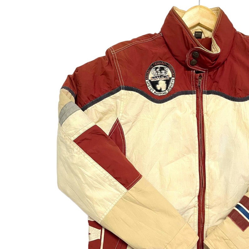 Napapijri Geographic Outdoor Gear Light Puffer Jacket Size - Etsy