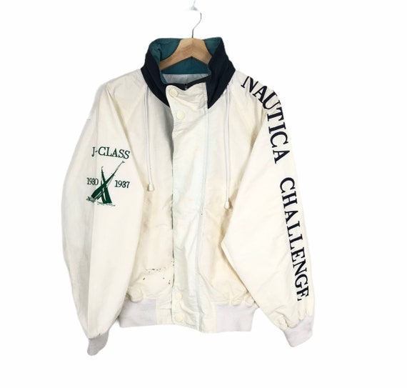 Reserved !!NAUTICA CHALLENGE Embroidery Spell Out
