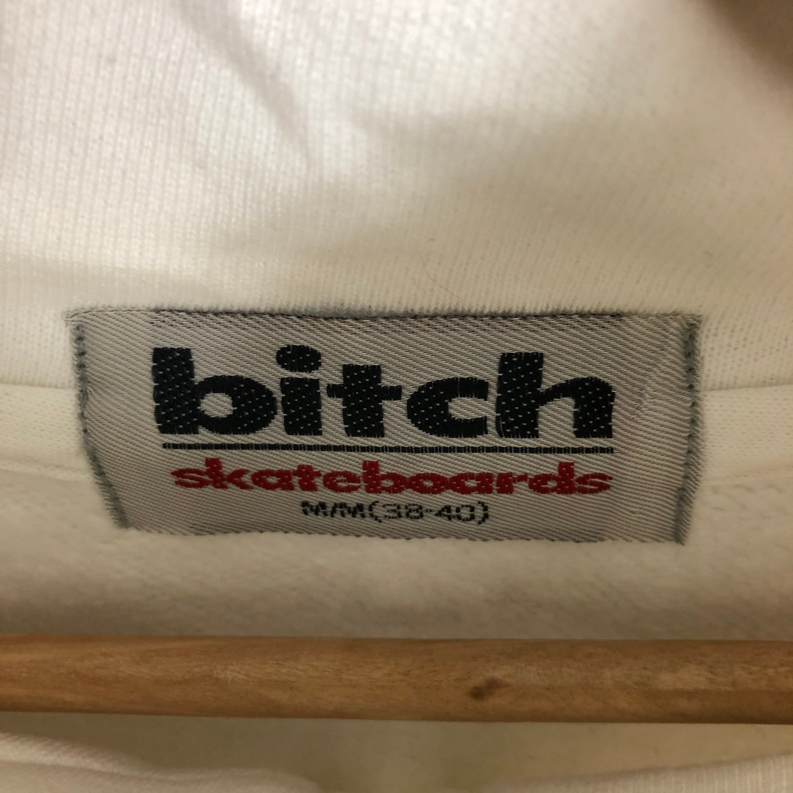 BITCH SKATEBOARDS Embroidery Small Logo Skater Fashion Style | Etsy