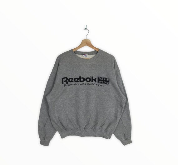 Rare!!REEBOK CLASSIC Printed Spell Out Big Logo Re