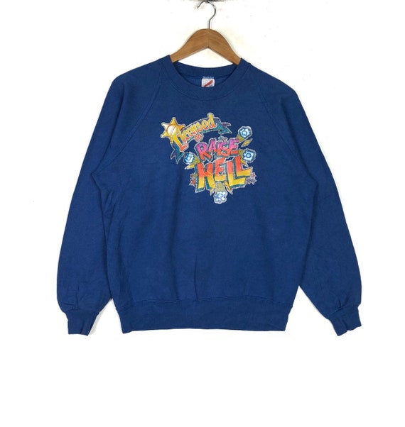 Vintage Jerzees Crew Neck Sweatshirt Vintage Iron