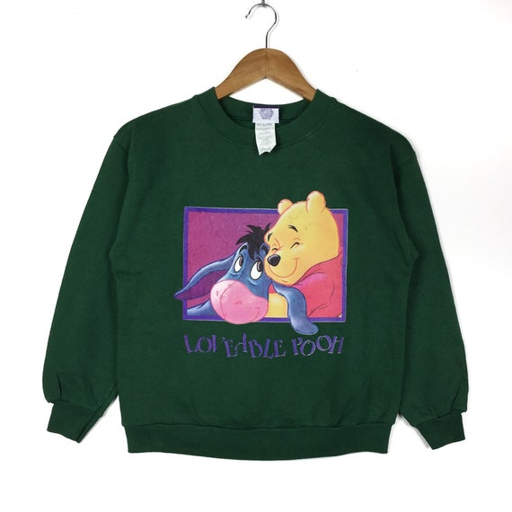 Vintage Kids Fashion!WINNIE THE POOH Printed Big L