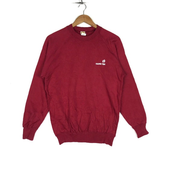 Vintage!!HANG TEN Embroidery Small Logo Hang Ten S