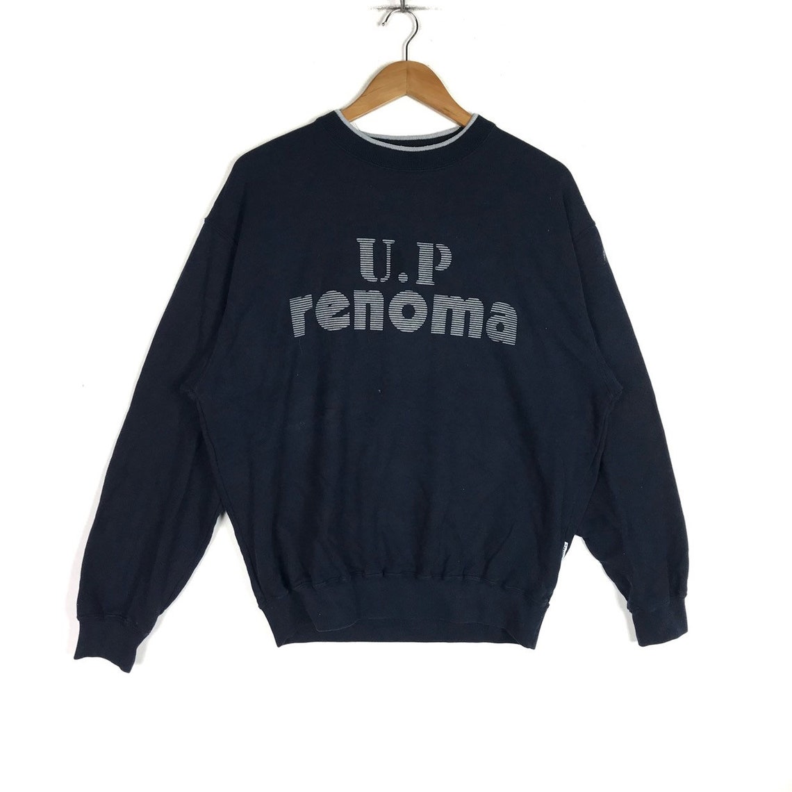 U.P RENOMA PARIS Embroidery Big Logo Renoma Outwear Classic | Etsy
