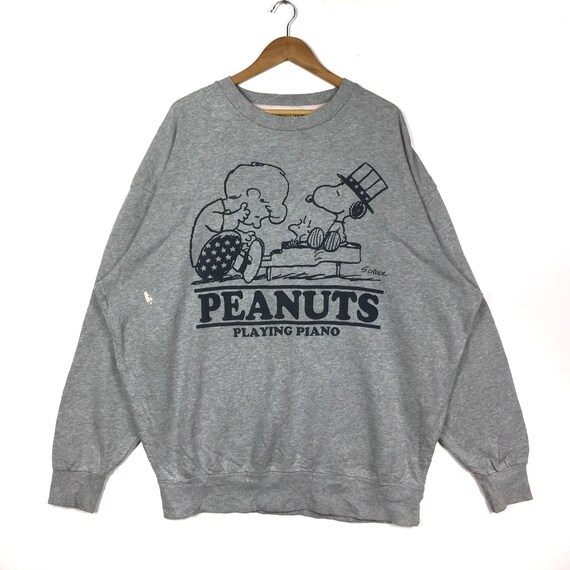 Rare!!PEANUTS SNOOPY Playing Peanuts Printed Big L