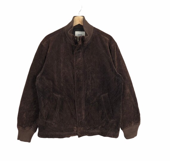 Japanese Designer TAKEO KIKUCHI Corduroy Zipper Ja