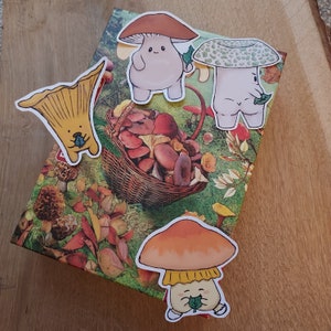 Adesivi di amici funghi