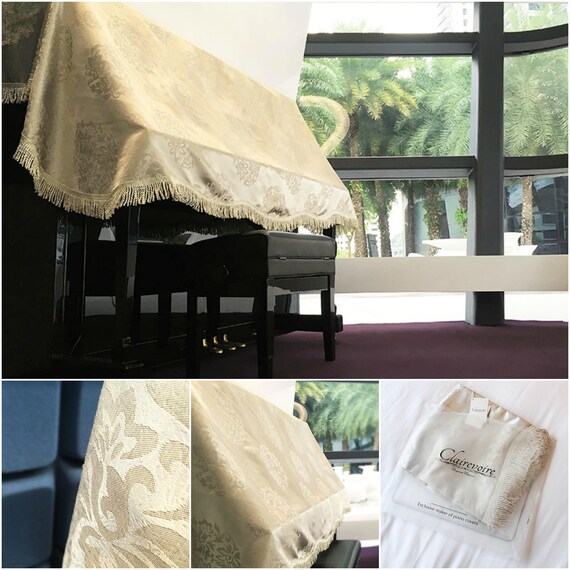 Upright piano sales dust cover