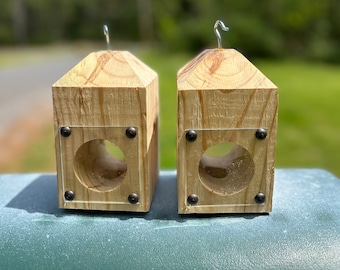 Set of 2 Carpenter Bee/ Wood / Boring Bee Traps
