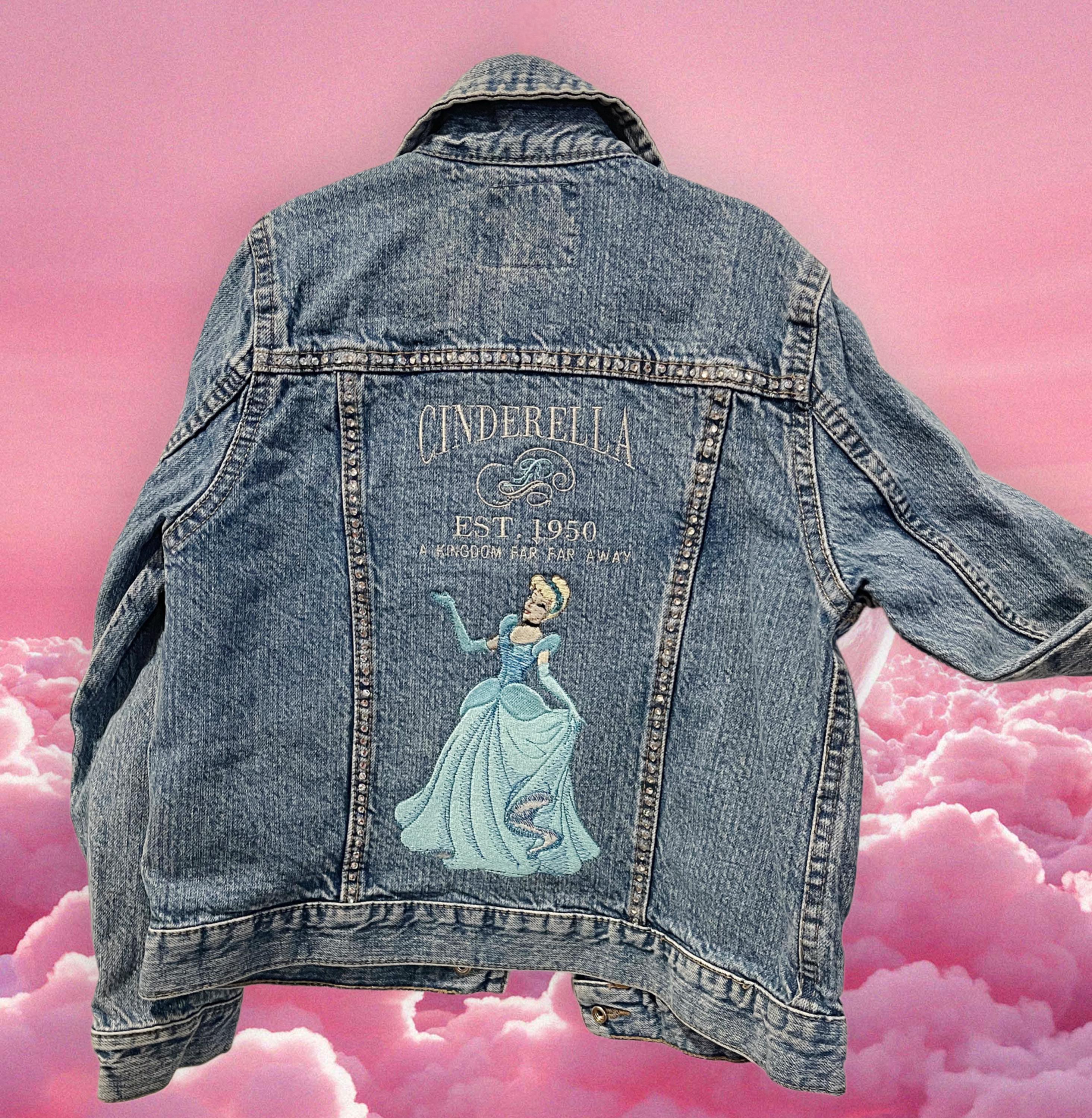 デニム ラインストーン ジャケット ラインストーンヴィンテージデニムジャケット［M-XXL］ | MeraviOggi