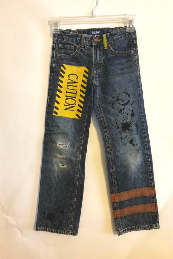 boys navy jeans