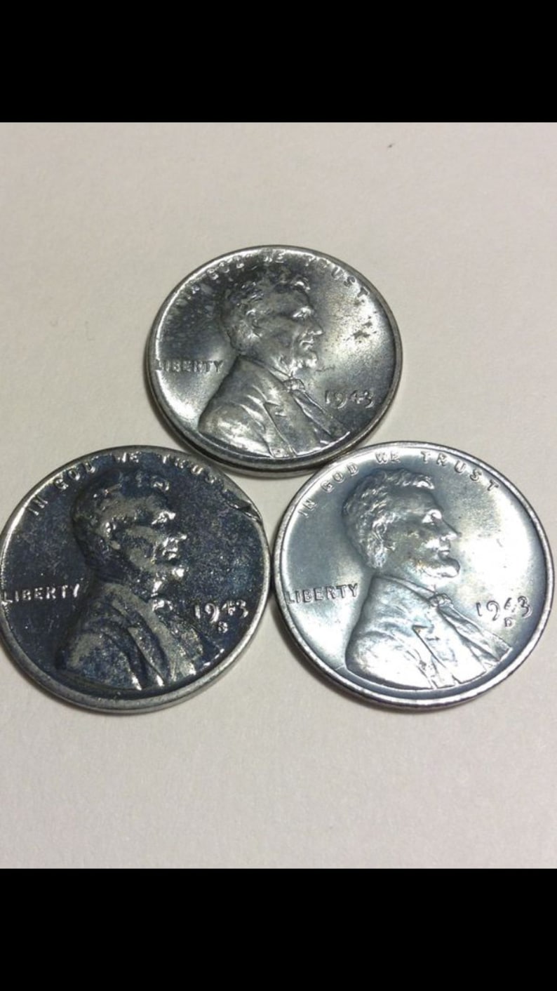 Free Shipping 1943 D UNCIRCULATED Steel Cent