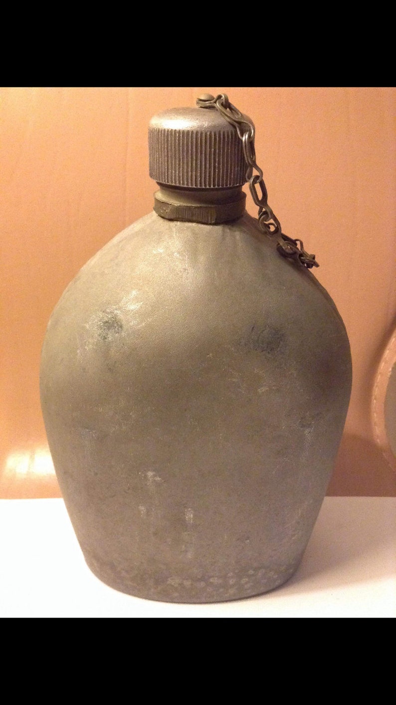 Rare World War I Canteen Dated And Marked US 1918 Etsy