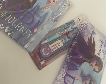 Frozen notebook and stationary set
