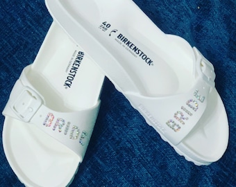 Personalised Birkenstock sandals