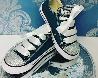 Black crystal converse