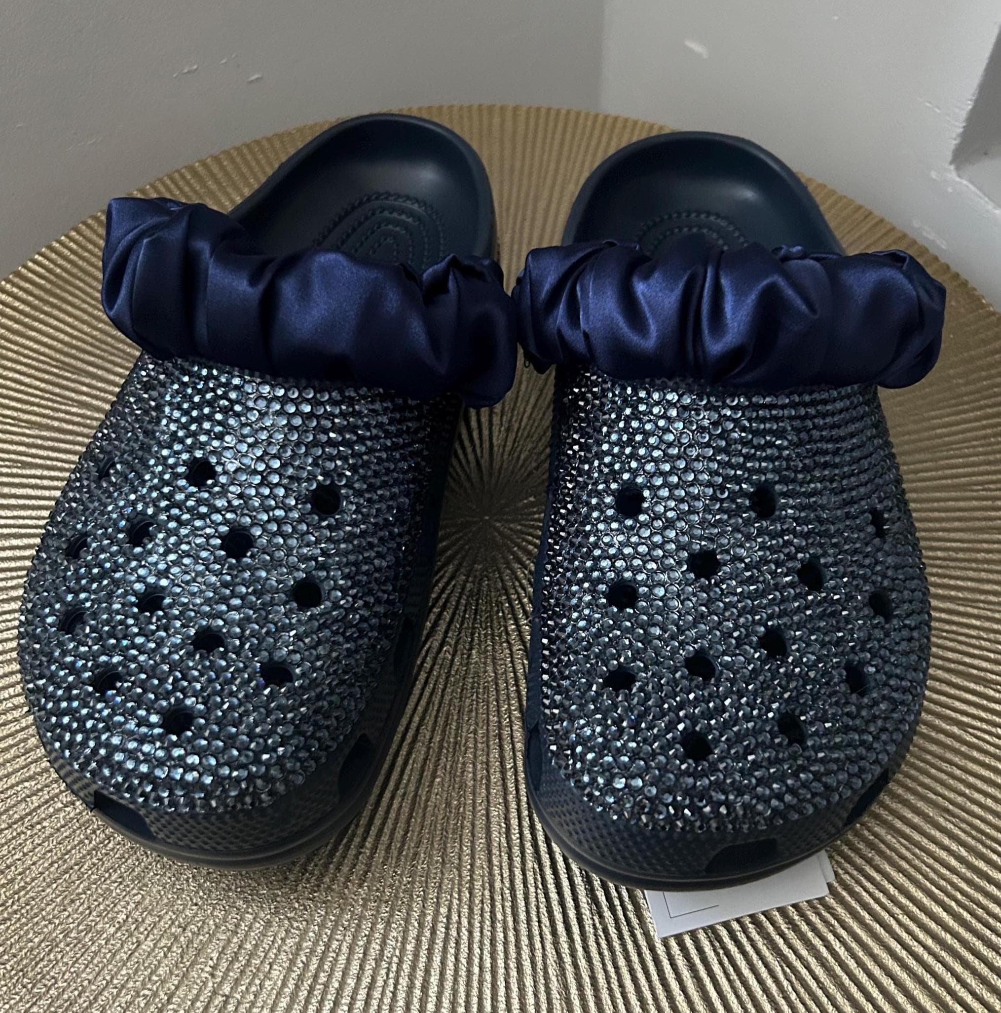 Crystal Embellished Crocs - Etsy