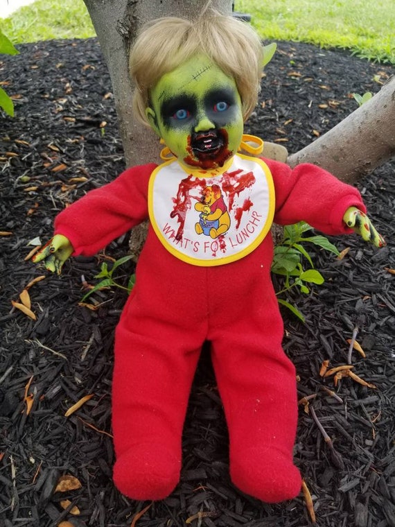 halloween porcelain doll