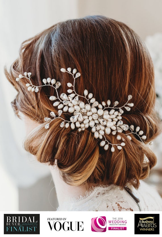 diamante wedding hair accessories
