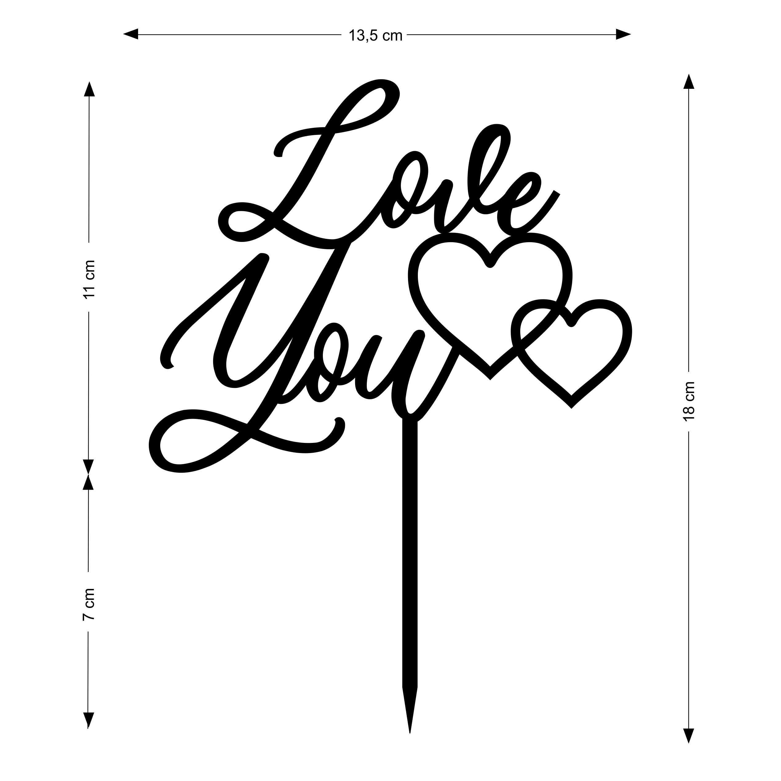 Cake Topper for Valentine's Day Anniversary Oder - Etsy