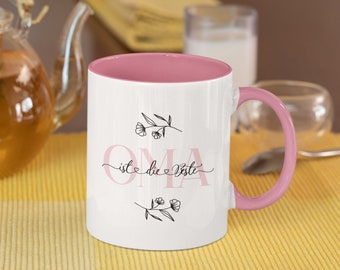 Bicchiere Con Cannuccia Per Nonna - Regalo Compleanno, Festa Dei Nonni, Vetro E Bambù - Foto 5