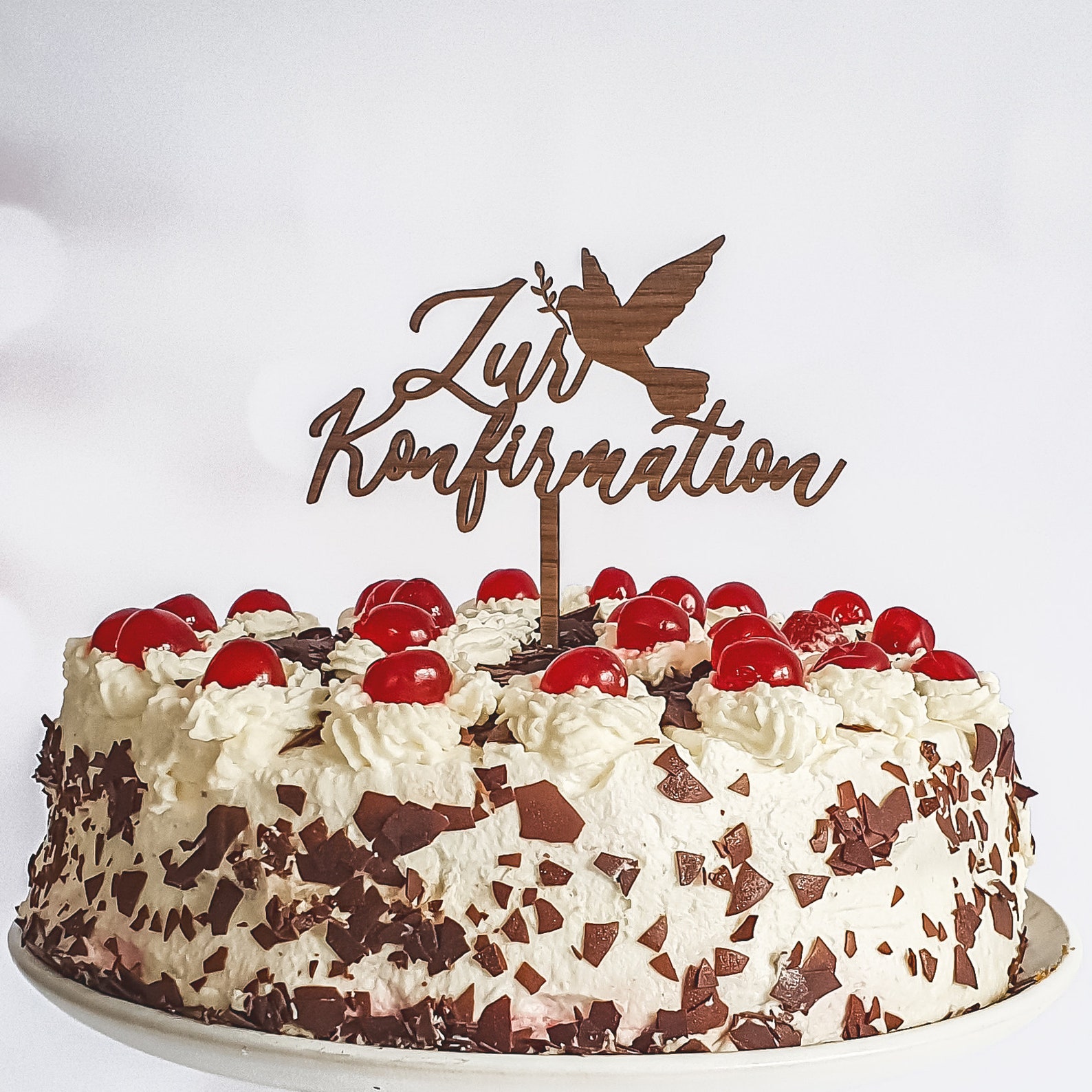 Cake Topper zur Konfirmation Cake Topper Dove Etsy