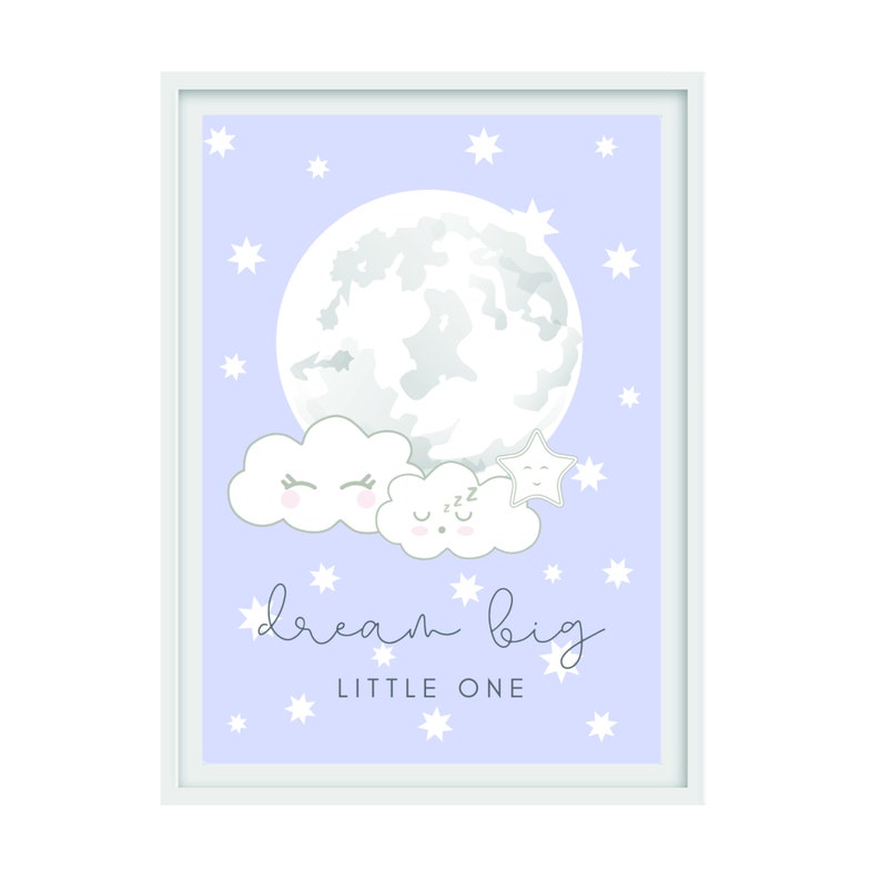 Printable Nursery Wall Art Baby Boy Room Decor Prints Set | Etsy