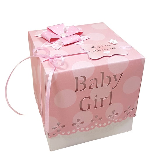 Mädchen Baby Geschenkbox zur Geburt Taufe & Schwangerschaft: - Etsy.de