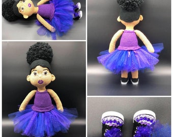 Patrón de muñeca Kelani (descarga instantánea) No es una muñeca física POR FAVOR, lea la descripción del artículo antes de comprar.