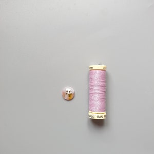 Fanciful button set 15mm shirting size image 3