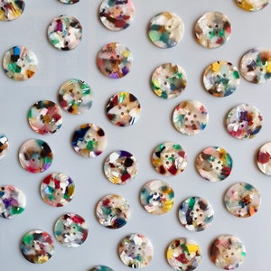 Carte à boutons picturale (taille de revêtement de 25 mm)