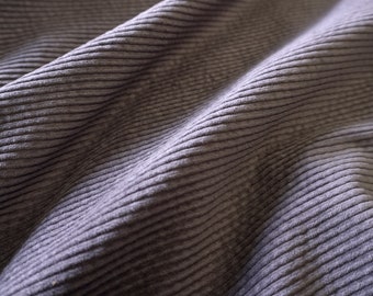 8w Soft Corduroy - Charcoal | PRICED PER METER