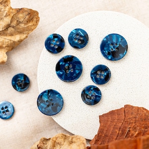 Juego de botones Nightshade (10 mm, 15 mm, 20 mm, 25 mm)