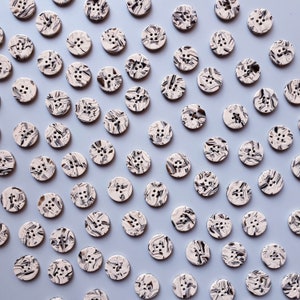 Wednesday button set (15mm shirting size)