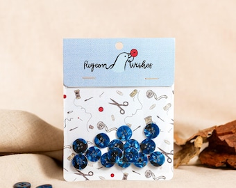 Nightshade button set (15mm shirting size)
