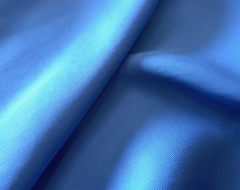 Sand Washed Tencel Twill - Indigo Blue