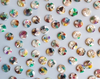 Painterly (15mm shirting size) button set