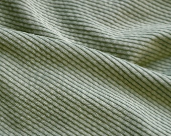 8w Soft Corduroy - Sage | PRICED PER METER