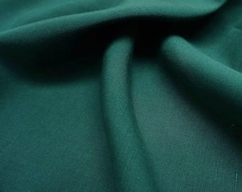 20s Tencel linen dark emerald | PRICED PER METER