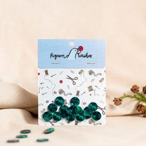 Wicked button set (15mm shirting size)