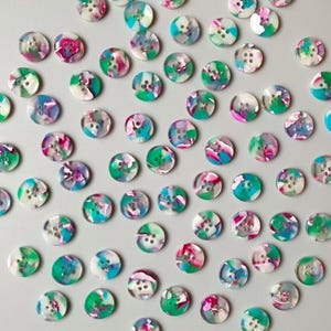 Zestaw guzików Southend On Sea (10 mm, 15 mm, 20 mm, 25 mm)