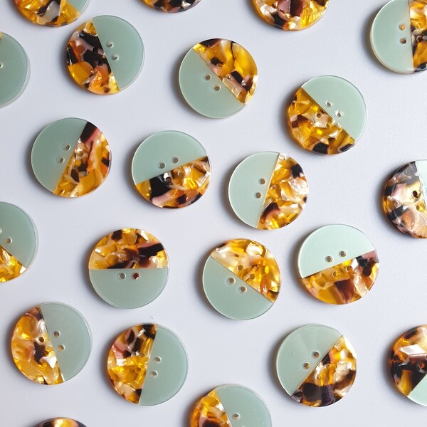 Ocean Leopard (Medium) Button Card