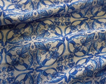 Damask blue