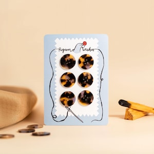 Beguiled button set (10mm, 12mm, 15mm, 20mm, 25mm)