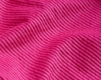 8w Soft Corduroy - Neon Pink | PRICED PER METER