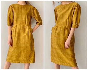 taffeta silk dress