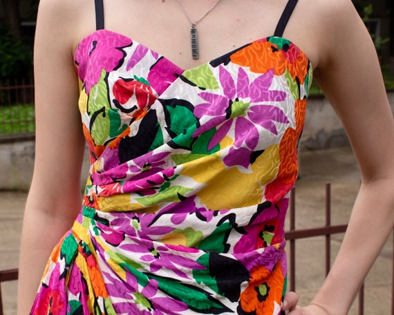 Vintage dress Sundress Summer dress Amazing floral