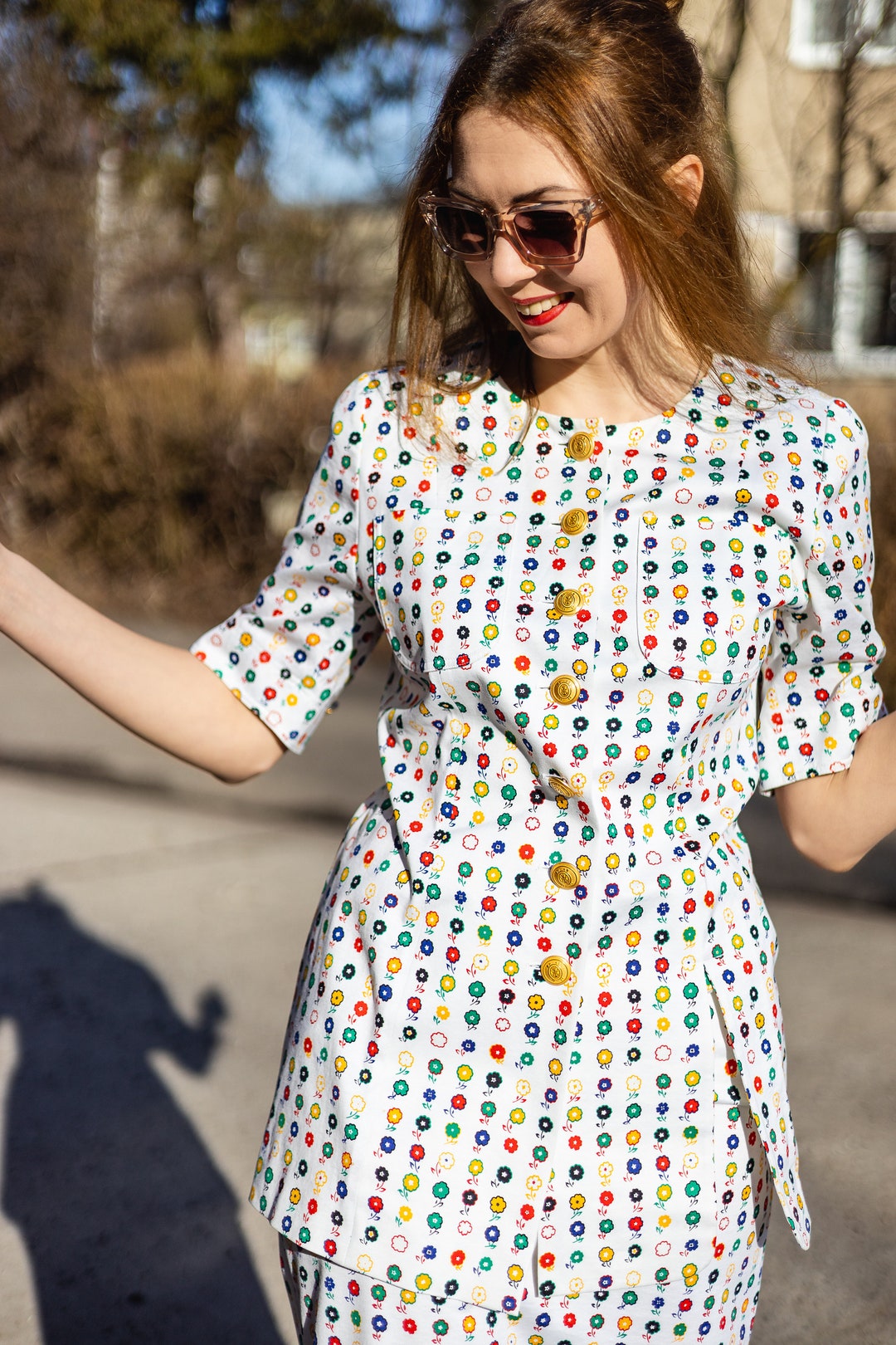 Elegant Long Sleeve White Shirt With Pencil Skirt Co ord Set